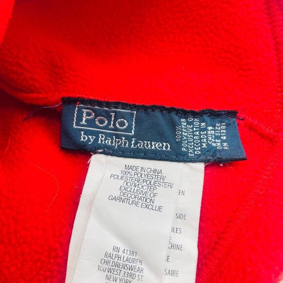 Polo Ralph Lauren Red 2T - 4T Hat - Picture 3 of 3
